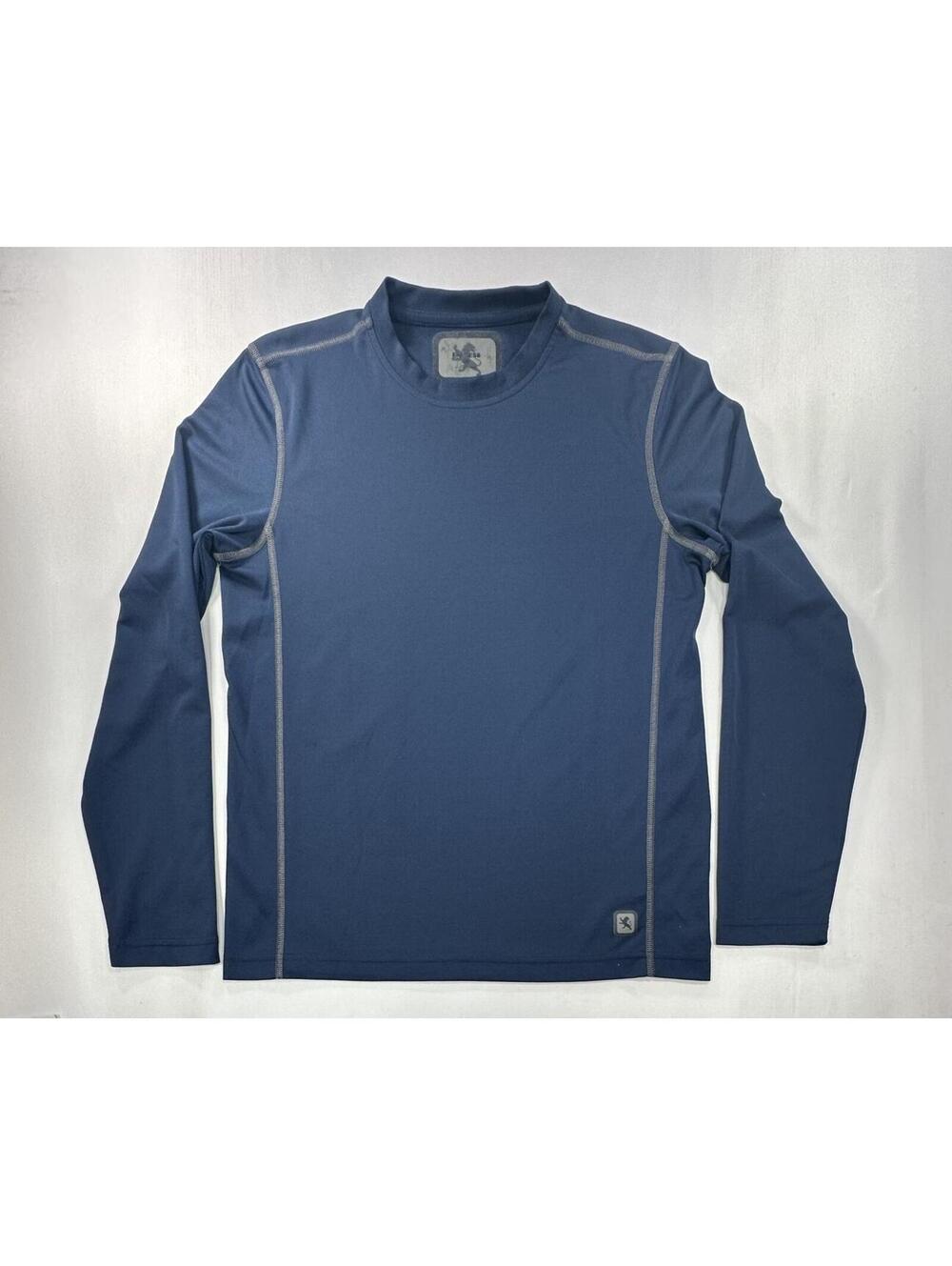 Express Long Sleeve Crew Neck Pullover Blue Mens M